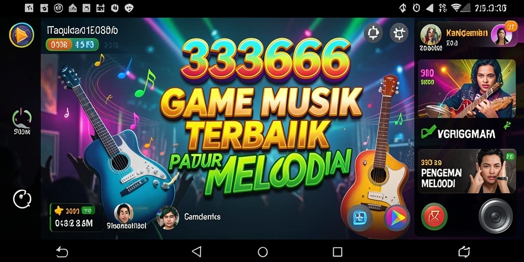 Gameplay seru dengan pengalaman bernyanyi interaktif di 333666.