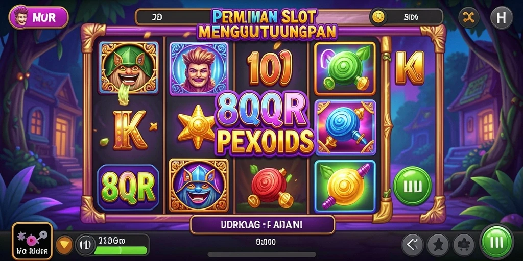 Tampilan menarik dari gameplay Slot yang seru dan mendebarkan.