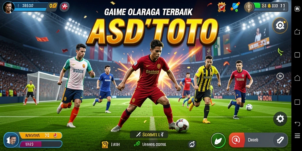 Tangkapan layar utama ASDTOTO menampilkan aksi seru kompetisi olahraga.