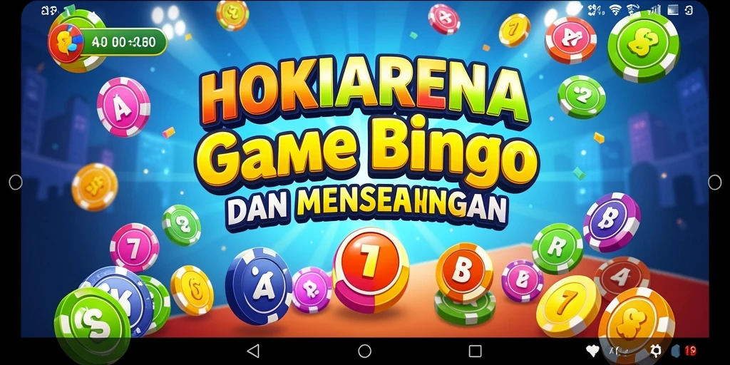 Tampilan gameplay seru HOKIARENA dengan banyak pemain Bingo.