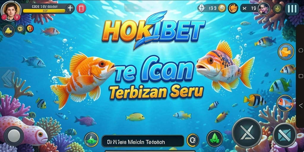 Gameplay seru HOKIBET dalam aksi Tembak Ikan.