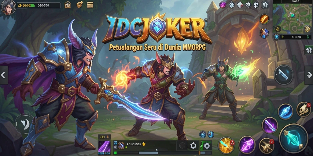 Gameplay IDCJOKER yang seru dan penuh petualangan.