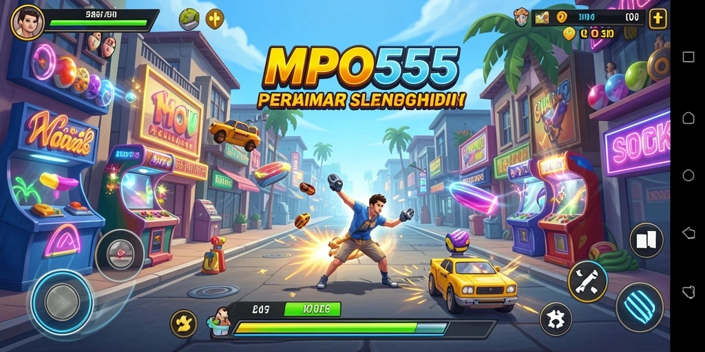 Tampilan gameplay menarik dari MPO555 dalam sesi Arcade yang menyenangkan.