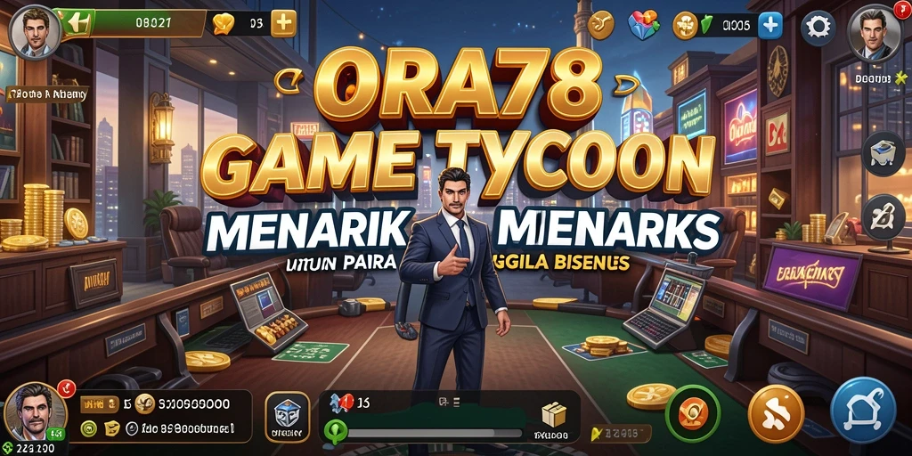 Tampilan gameplay Tycoon yang seru dan dinamis.
