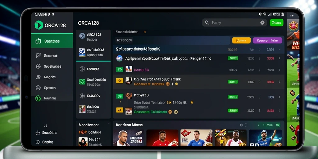 Tampilan gameplay ORCA128 yang menarik dan responsif.