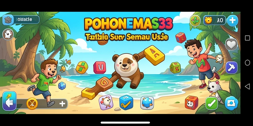 Tampilan menarik dari gameplay POHONEMAS33 yang penuh tantangan.