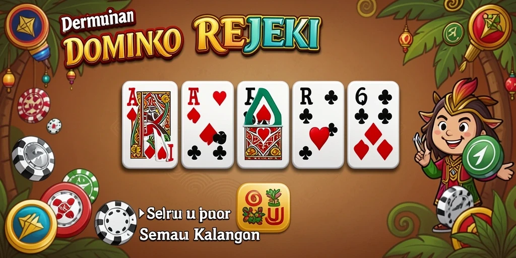Gameplay seru dengan tampilan grafis yang menawan di REJEKI.