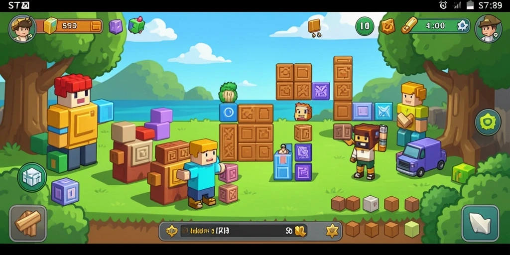 Screenshot ST789 menunjukkan gameplay puzzle yang menantang dan mengasyikkan.