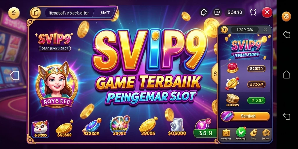 Tampilan gameplay SVIP9 yang menarik dan penuh warna.