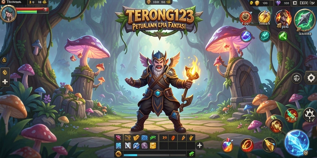 Tampilan gameplay TERONG123 yang menampilkan petualangan seru.